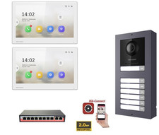 KIT Videocitofono IP Poe