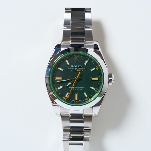 Rolex milgauss 116400gv green - 116400gv,