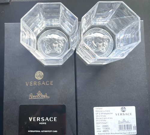 Rosenthal versace bicchieri - rosenthal,