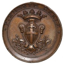 PIEMONTE - Medaglia 2° Reggimento Piemonte Cavalleria. AE Appicagnolo rimosso