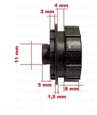 WHIRLPOOL DELONGHI CUSCINETTO VENTOLA TANGENZIALE CONDIZIONATORE UNITA' INTERNA
