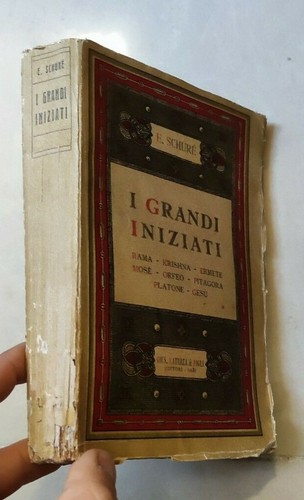 Schure grandi iniziati - i,