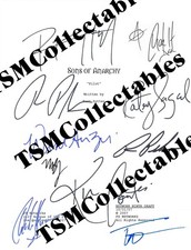 SONS OF ANARCHY autografo