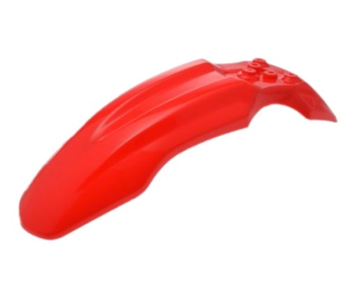 Parafango anteriore rosso per