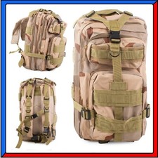 Zaino Tattico Militare da Trekking Escursionismo Viaggio Softair Caccia 30 Litri