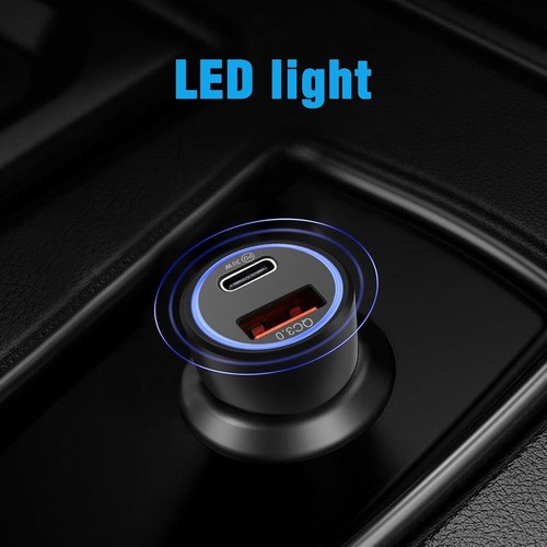 Caricabatterie auto usb pd - auto,