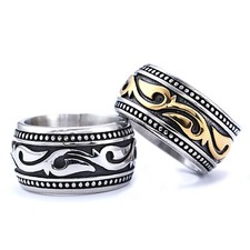 Anello Vintage Acciaio Inox