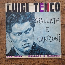 LP Luigi Tenco Ballate E
