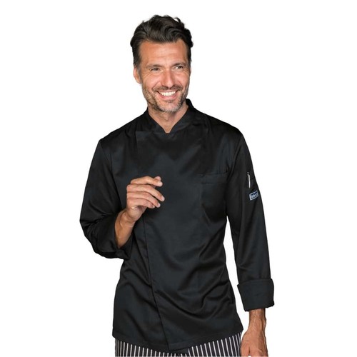 Giacca cuoco helsinki nera - cuoco,