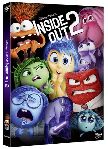 Dvd inside out disney - dvd, pixar