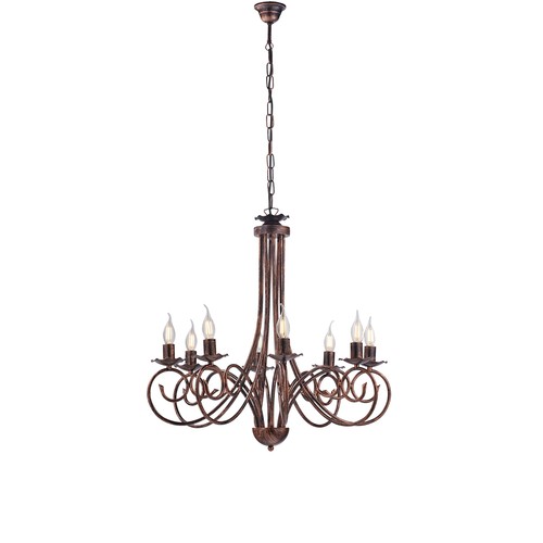 Lampadario provenzale - lampadario,