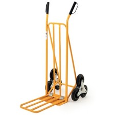 Carrello Saliscale in Acciaio 250 Kg - 53x58/92x112 con Pedana Richiudibile I045