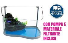 TARTARUGHIERA CON VETRO A ONDA