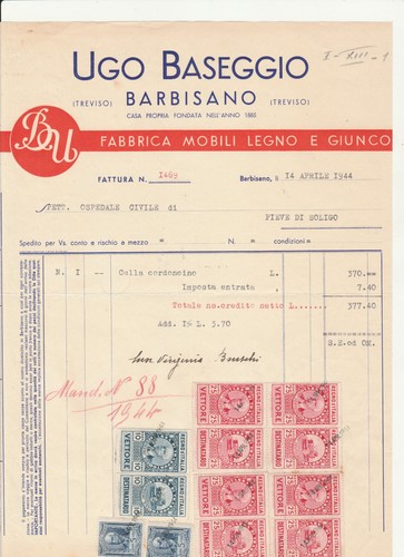 Fattura marche bollo non - marche,