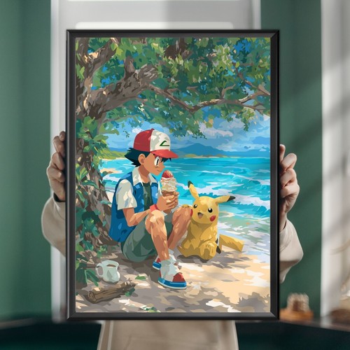 Poster pokémon mangiare - poster,