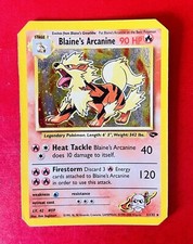 Lotto Carte Pokemon Blaine’s Arcanine 1/132 Gym Challenge Holo Eng Raro