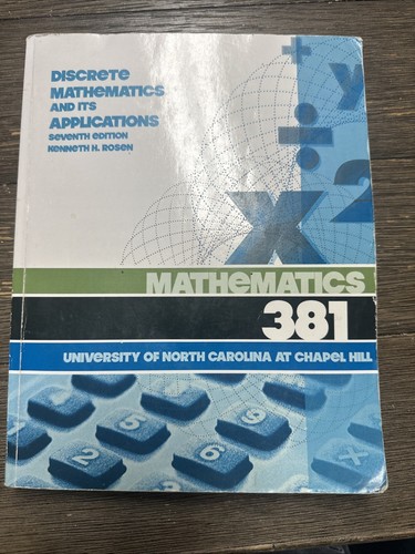 Discrete mathematics and its - discrete,