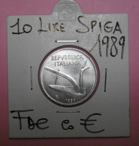Lire 1989 spighe fdc - spighe, in