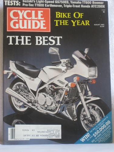 Cycle guide magazine august - cycle,