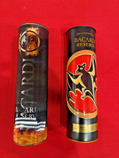 Bacardi scatole bottiglie vuote da collezione