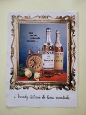 BARNDY STOCK 84 CLIPPING RITAGLIO PUBBLICITA' ANNI 60 ADVERTISING G12