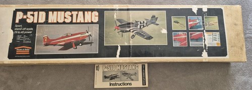 P51 mustang balsa aereo - p51-d,