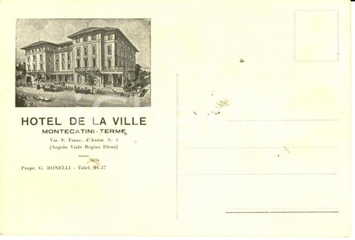 1940 montecatini terme - montecatini, (pt)