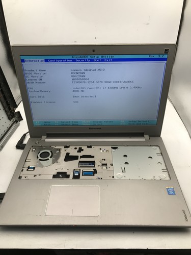 Lenovo ideapad z510 boot - ideapad,