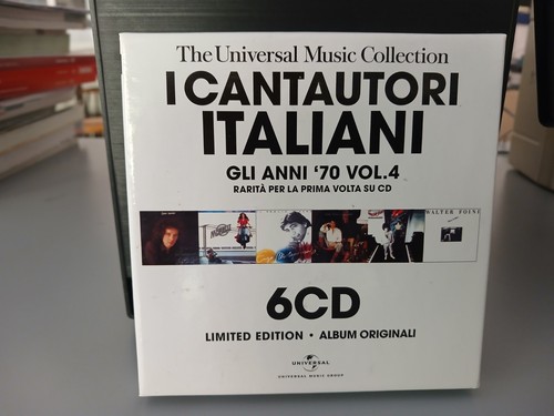 Box cantautori italiani - cantautori,