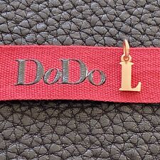 Dodo Pomellato Ciondolo Lettera Letterina Iniziale L Oro Rosa Originale Unisex