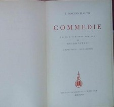 plauto PLAUTO COMMEDIE