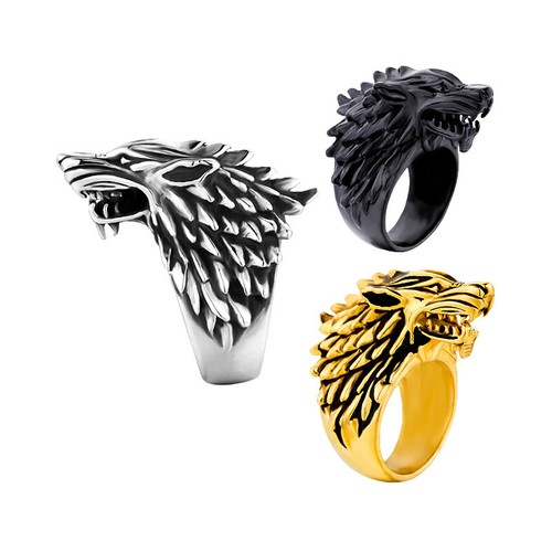 Anello nodic vichingo testa - vichingo, di