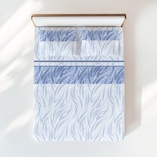 Completo Lenzuola Curve Blu -