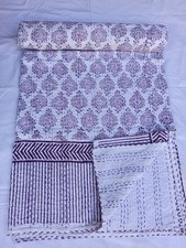 Trapunta Kantha viola