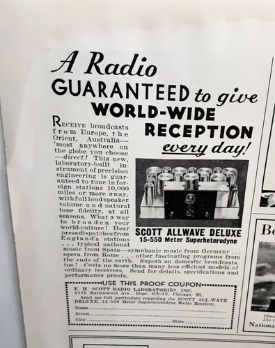 Pubblicità radio scott - radio,
