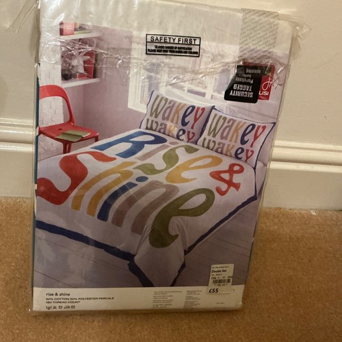 Luxury double duvet cover set - double,