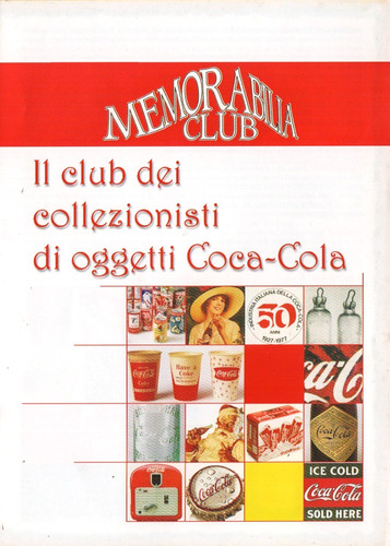 Coca cola italia memorabilia - italia,