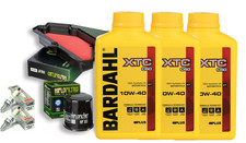 TAGLIANDO KAWASAKI ER-6N 650 2013/16 BARDAHL XTC 10W40 FILTRO OLIO ARIA CANDELE