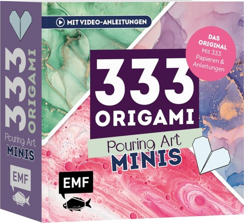 333 origami minis pouring - 333,