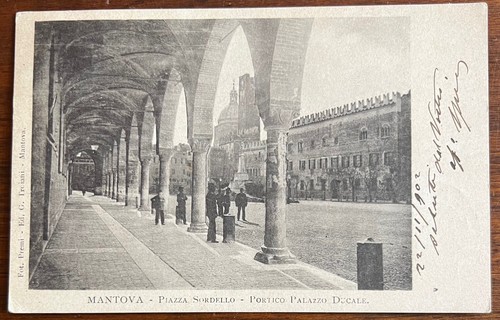 Cartolina epoca mantova - cartolina, d'