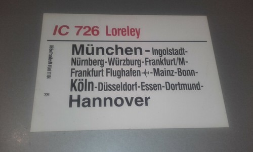 723 726 mainfranken - mainfranken, loreley