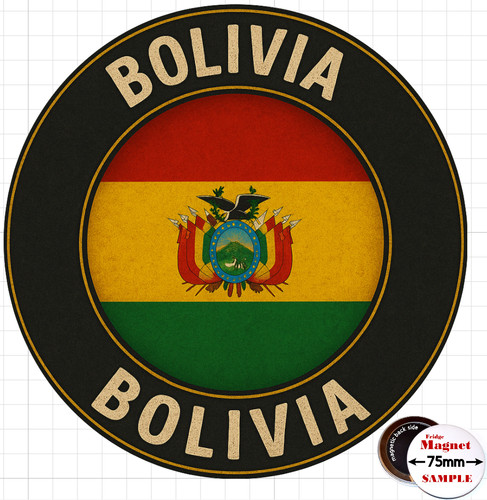 Bolivia fridge magnet - bolivia,