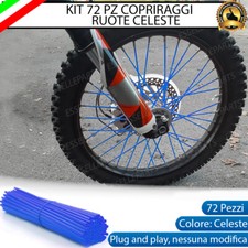 COPRIRAGGI RUOTE MOTO CELESTE