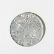 Moneta 50 centesimi di lira
