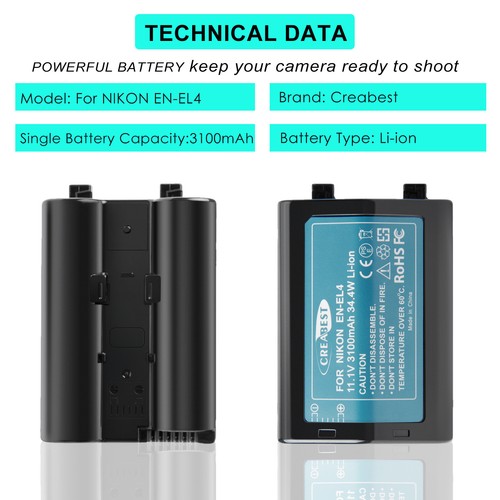 Batteria per nikon - batteria,