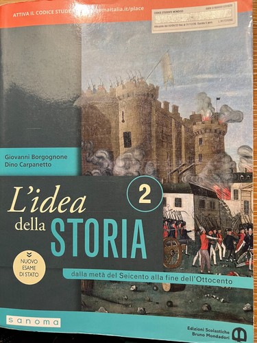Idea della storia - della,