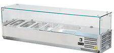 Vetrina frigo cm 120x33 refrigerata  banco pizza