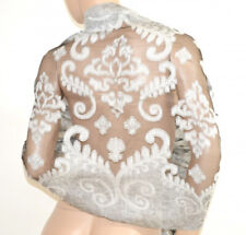 Stola donna argento grigio