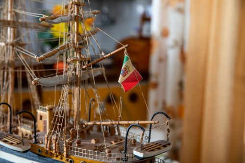 Veliero amerigo vespucci fatto - veliero,