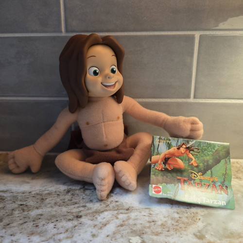 Peluche mattel disney tarzan - peluche,